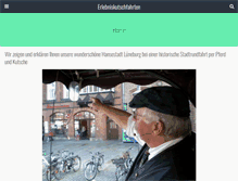 Tablet Screenshot of erlebnis-kutschfahrten.de